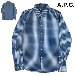 アーペーセー(A.P.C)の定価約2.5万【美品/B】A.P.C. アーペーセー 長袖シャツ サイズM (シャツ)