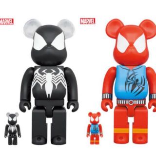 ベアブリック(BE@RBRICK)のBE@RBRICK SCARLET SPIDER 100％ & 400％　セット(その他)