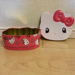 サンリオ(サンリオ)のサンリオ キティちゃん お菓子缶 ユニバーサル(キャラクターグッズ)