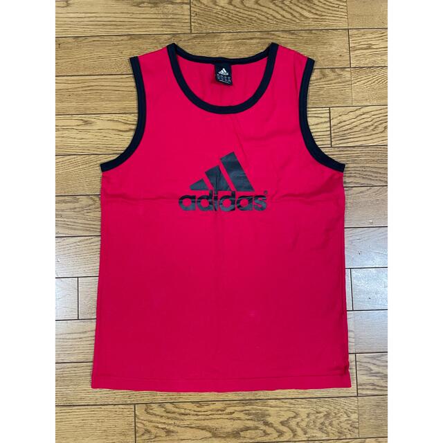 adidas(アディダス)のアディダス❤︎ノースリーブ キッズ/ベビー/マタニティのキッズ服男の子用(90cm~)(Tシャツ/カットソー)の商品写真