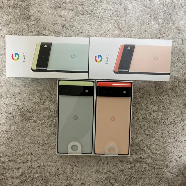 Google Pixel(グーグルピクセル)のGoogle pixel6 128GB SIMフリー スマホ/家電/カメラのスマートフォン/携帯電話(スマートフォン本体)の商品写真