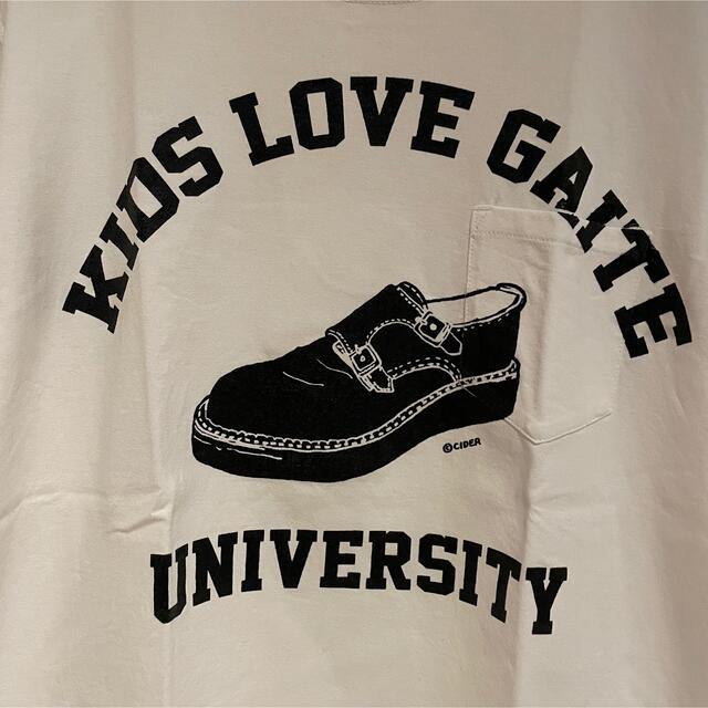 KIDS LOVE GAITE(キッズラブゲイト)の【美品】KIDS LOVE GAITE Tシャツ XLサイズ メンズ 白 メンズのトップス(Tシャツ/カットソー(半袖/袖なし))の商品写真