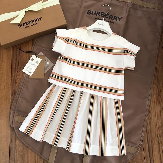 BURBERRY(バーバリー)の【お取置き中】バーバリーチルドレン ワンピース 6Y キッズ/ベビー/マタニティのキッズ服女の子用(90cm~)(ワンピース)の商品写真