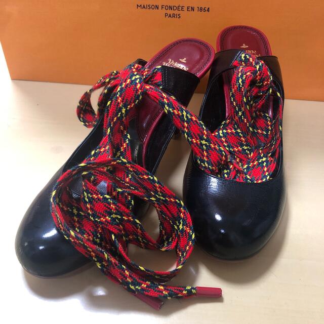 ????新品未使用????Vivienne Westwood????レースアップパンプス????