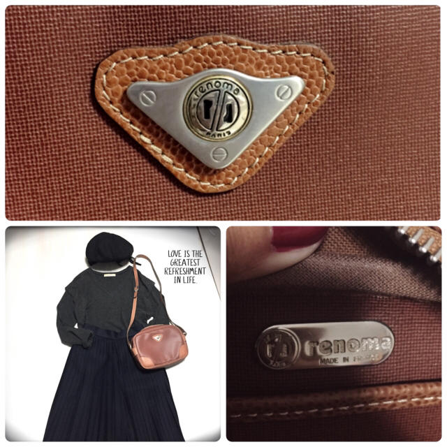 RENOMA(レノマ)のrenomaスクエアショルダーバッグ レディースのバッグ(ショルダーバッグ)の商品写真