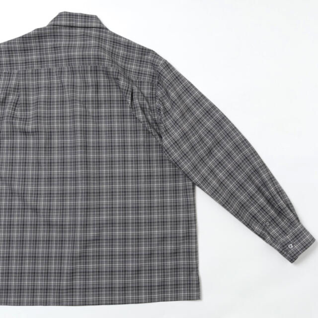 WASHABLE SUPER LIGHT WOOL CHECK SHIRTS 1