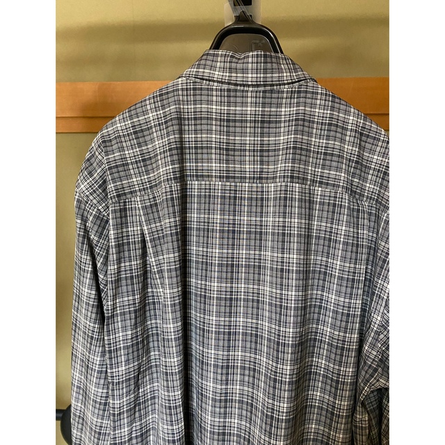 WASHABLE SUPER LIGHT WOOL CHECK SHIRTS 5