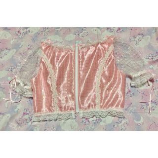 【1点もの】 オリジナル アイドル 衣装 ピンク×ホワイト ハンドメイド