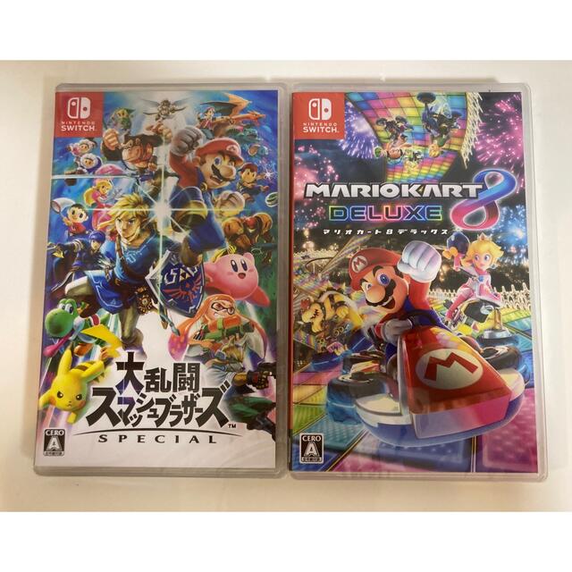 Nintendo Switch - 任天堂 Switch 大乱闘 マリカー8DX 2点セット 新品
