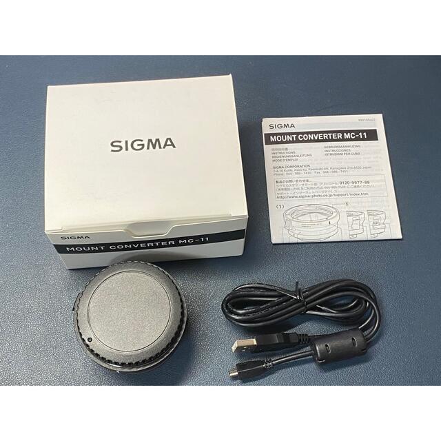 SIGMA mc-11 付属品完備　良品　ソニーE キヤノンEFスマホ/家電/カメラ