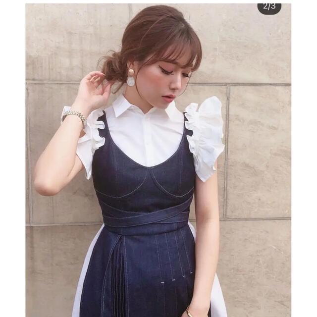 eimy istore????Charme Denim Dress