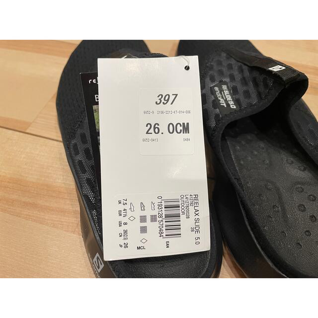 SALOMON(サロモン)の《新品》salomon サンダル Reelax Slide 5.0（26.0） メンズの靴/シューズ(サンダル)の商品写真