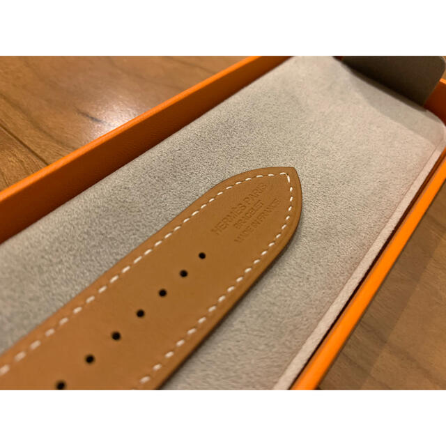 未使用 HERMES エルメス Apple Watch レザーベルト ゴールド