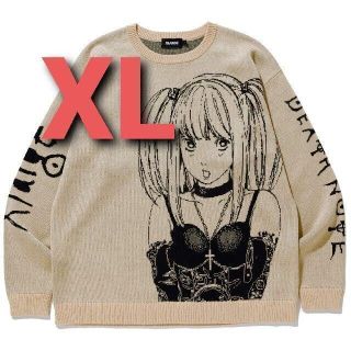 エクストララージ(XLARGE)のXL XLARGE x DEATHNOTE MISA KNITSWEATER(ニット/セーター)