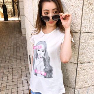 レディー(Rady)のRady♡ガールプリントTシャツ＊eimyrienda(Tシャツ(半袖/袖なし))