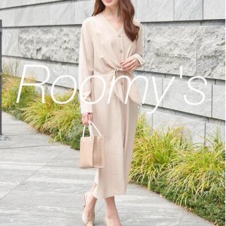 ロイヤルパーティー(ROYAL PARTY)の新品　Roomy's ルーミィーズ　シャツワンピース(ロングワンピース/マキシワンピース)