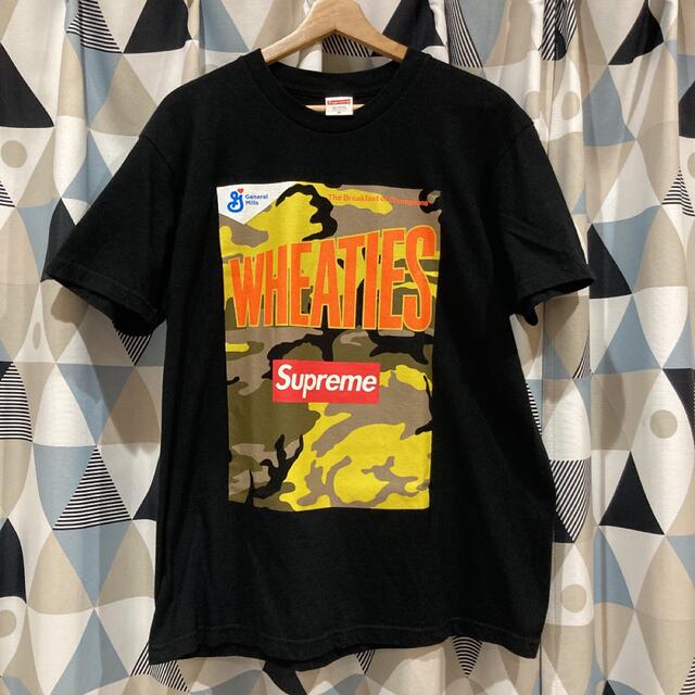 新品 シュプリーム Supreme®/Wheaties® Tee S BLACK