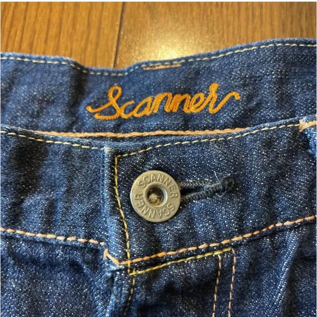 SCANNER(スキャナー)のデニムハーフパンツ⭐︎XL⭐︎SCANNER⭐︎希少 メンズのパンツ(ショートパンツ)の商品写真