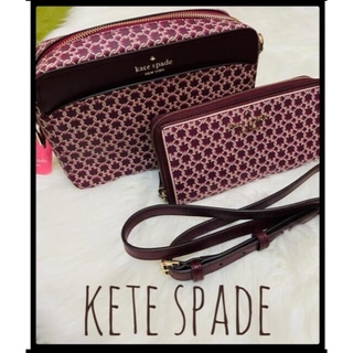ケイトスペードニューヨーク(kate spade new york)の大人気‼️♡ケイトスペード♡レザーショルダーバック・財布(ショルダーバッグ)