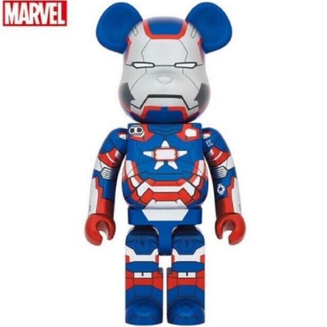 その他BE@RBRICK IRON PATRIOT 1000％ ベアブリック