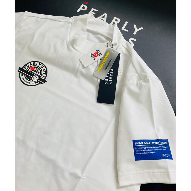 WEB限定カラー PEARLY GATES パーリーゲイツ ハイネックカットソー