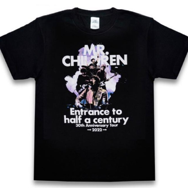 Mr.Children(ミスターチルドレン)のMr.Children 半世紀へのエントランス  Tシャツ 貴重なL ミスチル エンタメ/ホビーのタレントグッズ(ミュージシャン)の商品写真