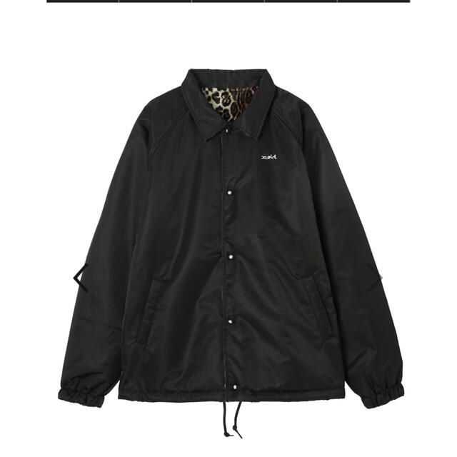 X-girl(エックスガール)のX-girl  LOGO REVERSIBLE COACH JACKET レディースのジャケット/アウター(ナイロンジャケット)の商品写真