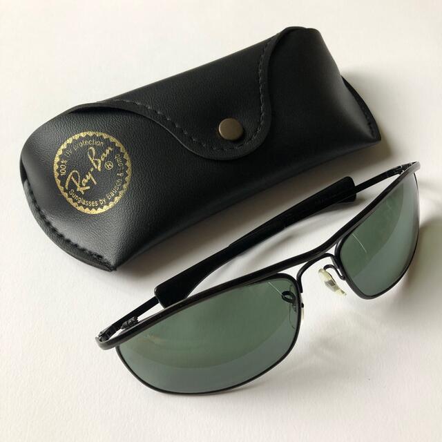 Ray-Ban(レイバン)の美品 90s B&L 黒 レイバン オリンピアン1DX ワンデラ ビンテージ メンズのファッション小物(サングラス/メガネ)の商品写真