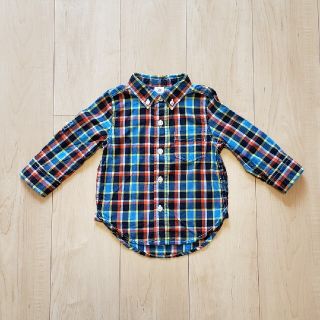 ベビーギャップ(babyGAP)のポロシャツ  長袖　babygap  80cm(シャツ/カットソー)