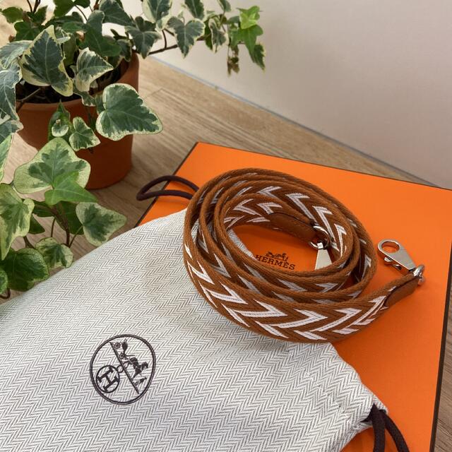 生まれのブランドで Hermes - HERMESエルメス バンドリエール サングル
