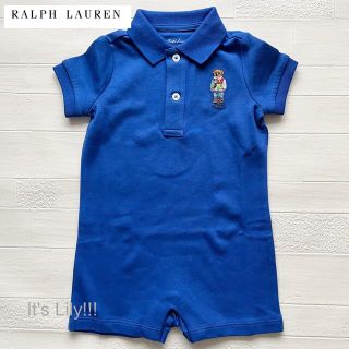 ラルフローレン(Ralph Lauren)のポロベア　ロンパース　6m70cm 春夏活躍　ラルフローレン(ロンパース)