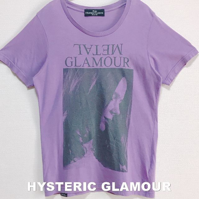 HYSTERIC GLAMOUR(ヒステリックグラマー)の【HYSTERIC GLAMOUR】METAL GLAMOURメタル Tシャツ レディースのトップス(Tシャツ(半袖/袖なし))の商品写真