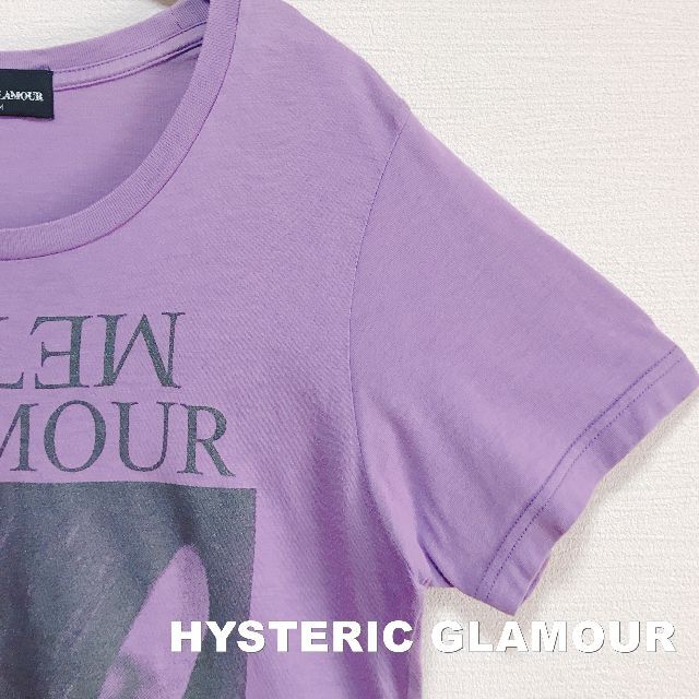 HYSTERIC GLAMOUR(ヒステリックグラマー)の【HYSTERIC GLAMOUR】METAL GLAMOURメタル Tシャツ レディースのトップス(Tシャツ(半袖/袖なし))の商品写真