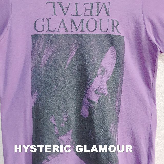 HYSTERIC GLAMOUR(ヒステリックグラマー)の【HYSTERIC GLAMOUR】METAL GLAMOURメタル Tシャツ レディースのトップス(Tシャツ(半袖/袖なし))の商品写真