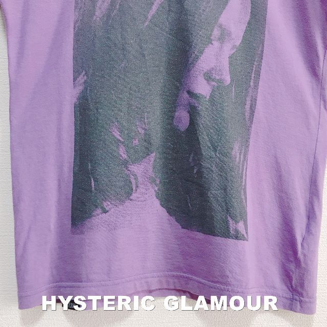 HYSTERIC GLAMOUR(ヒステリックグラマー)の【HYSTERIC GLAMOUR】METAL GLAMOURメタル Tシャツ レディースのトップス(Tシャツ(半袖/袖なし))の商品写真