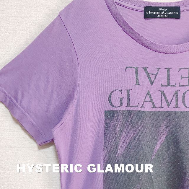 HYSTERIC GLAMOUR(ヒステリックグラマー)の【HYSTERIC GLAMOUR】METAL GLAMOURメタル Tシャツ レディースのトップス(Tシャツ(半袖/袖なし))の商品写真