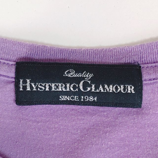 HYSTERIC GLAMOUR(ヒステリックグラマー)の【HYSTERIC GLAMOUR】METAL GLAMOURメタル Tシャツ レディースのトップス(Tシャツ(半袖/袖なし))の商品写真
