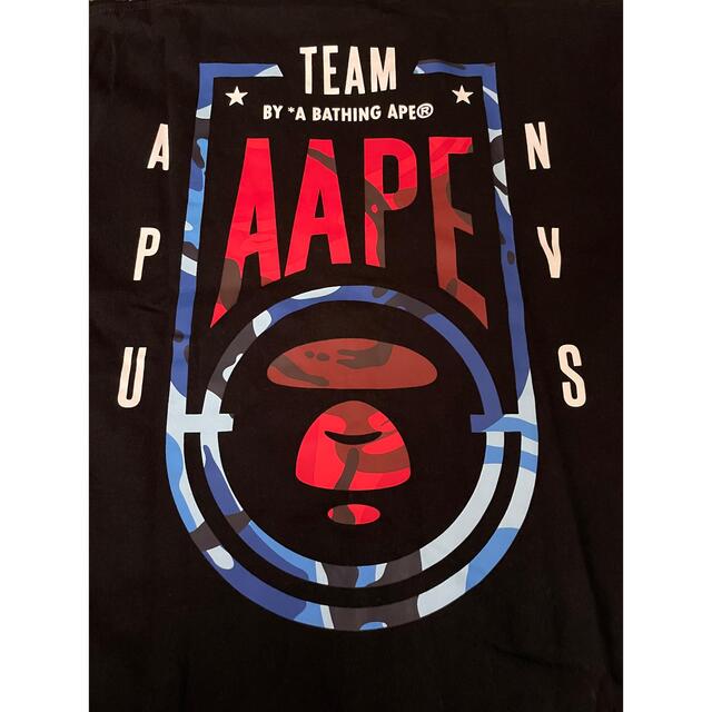 AAPE BY A BATHING APE(エーエイプバイアベイシングエイプ)のAAPE BY A BATHING APE エイプ カモフラージュ　Tシャツ M メンズのトップス(Tシャツ/カットソー(半袖/袖なし))の商品写真