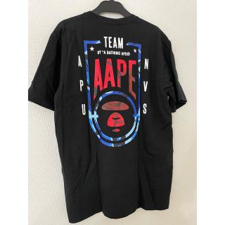 エーエイプバイアベイシングエイプ(AAPE BY A BATHING APE)のAAPE BY A BATHING APE エイプ カモフラージュ　Tシャツ M(Tシャツ/カットソー(半袖/袖なし))