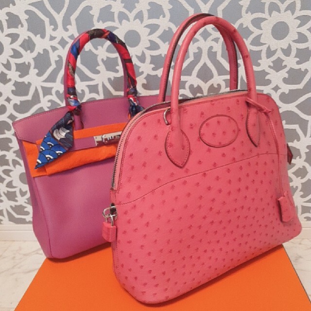 moca様ご専用HERMES❤ボリード31✨オーストリッチ❤超美品 www
