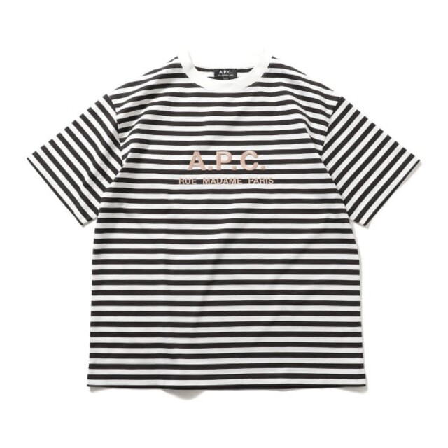 A.P.C(アーペーセー)のA.P.C.×BEAMS  LIGHT▼ロゴTシャツ メンズのトップス(Tシャツ/カットソー(半袖/袖なし))の商品写真