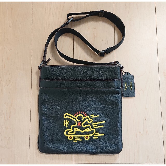 COACH - 新品 COACH × KEITH HARING バッグ ショルダーバッグ 黒の通販
