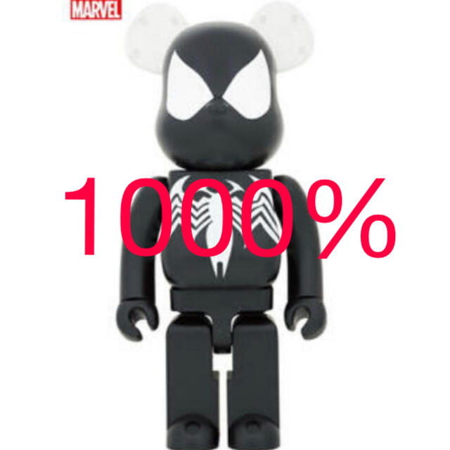 BE@RBRICK(ベアブリック)のBE@RBRICK SPIDER-MAN BLACK COSTUME 1000％ エンタメ/ホビーのフィギュア(その他)の商品写真