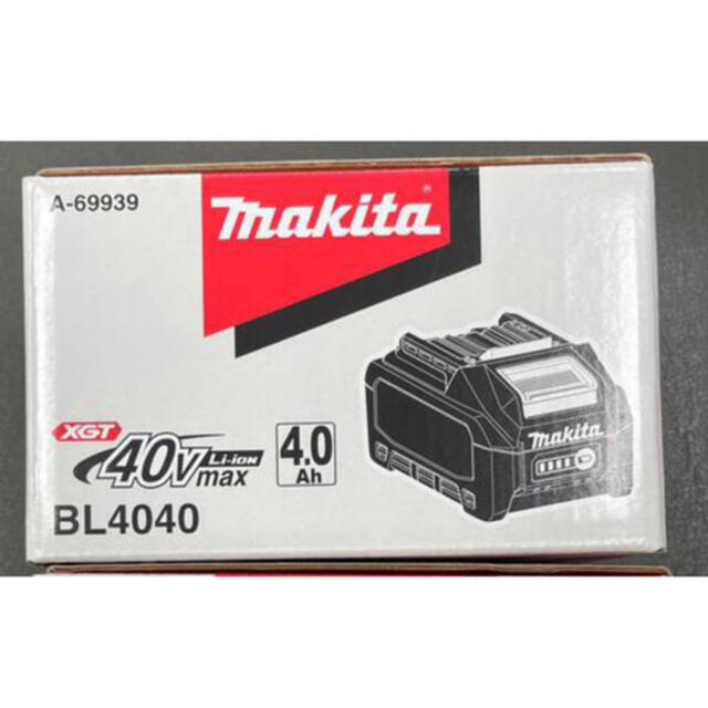 マキタ　40V 4.0Ahバッテリー　BL4040 新品