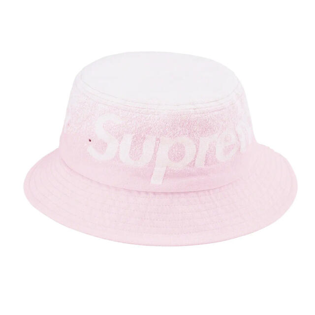 Supreme(シュプリーム)のSupreme Fade Jacquard Denim Crusher ピンク メンズの帽子(ハット)の商品写真