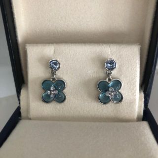 ANTEPRIMA - 新宿伊勢丹購入品 アンテプリマ お花ピアス ブルー 青