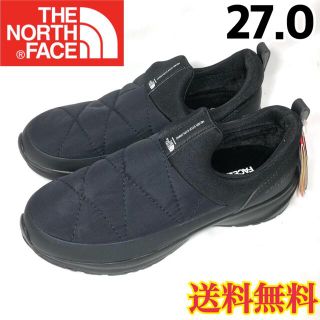 ザノースフェイス(THE NORTH FACE)の【新品】ザ ノースフェイス スニーカー スリッポン ブラック 27.0(スニーカー)