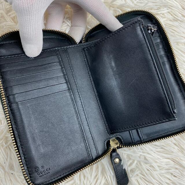 極美品・箱付き】GUCCI 財布 マイクロシマ ラウンドファスナー 極美品・箱付き】GUCCI 財布 マイクロシマ ラウンドファスナー