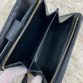 PRADA - 【極美品・箱付き】PRADA 折り財布 サフィアーノレザー L字