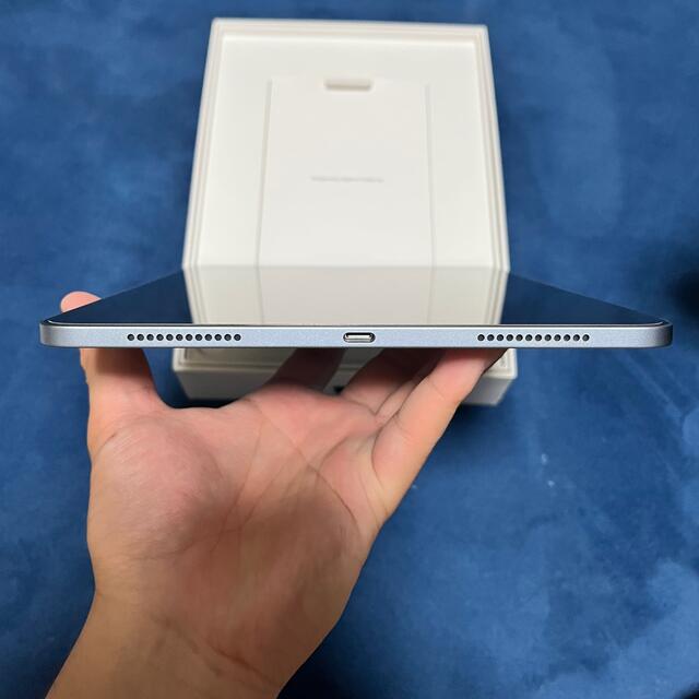 Apple(アップル)のiPad Air 第４世代256GB スカイブルー Apple Pencil2付 スマホ/家電/カメラのPC/タブレット(タブレット)の商品写真